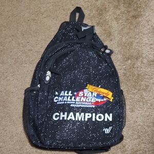 NWOT! Varsity Black All-Star Backpack